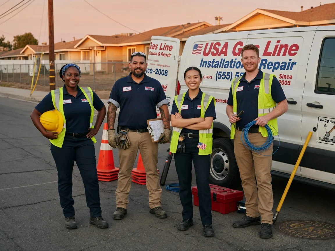 Gas Line Installation company in Leburn, KY